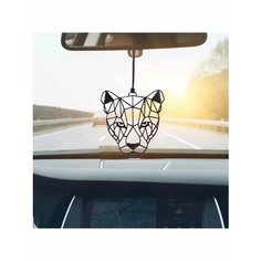 Подвеска в машину на зеркало Пума, подарок автолюбителю. Art on Wheels