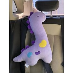 Подушка автомобильная, цвет purple dragon, размер 50 см Нет бренда