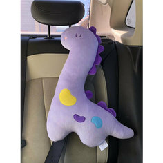 Подушка автомобильная, 50 см, цвет фиолетовый дракон Нет бренда