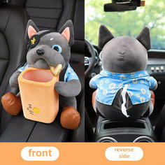 Коробка для салфеток Abu and Cotton Lucky Dog, плюш, 33x27 см