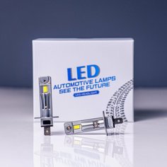 Светодиодные Лампы H1 55W 6500k Для Renault Kaptur автомобильные LED лампочки Optipro