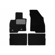 Коврики в салон Klever Standard JAECOO J7 2023- Внедорожник 5 дв, 4 шт (текстиль) / Джаеку Джей 7 Клевер