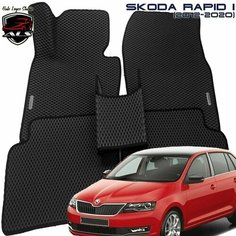 Автомобильные коврики SKODA RAPID I EVA PRIME / коврики Шкода Рапид