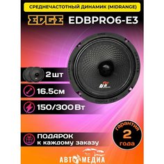 Акустическая система Edge EDBPRO6-E3 2шт 16,5см