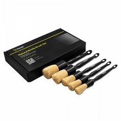 DETAIL DT0255 Комплект пласт. кистей с натур. ворсом новинка DETAIL DT0255