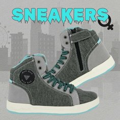 Кеды женские мотоциклетные MadBull Woman Light Neon Cyan - 37