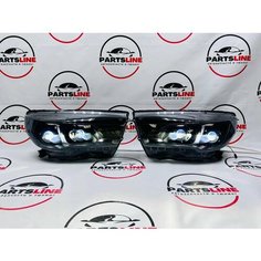 Фары Лада Веста 2.0 4 Bi-led Черная маска Parts Line