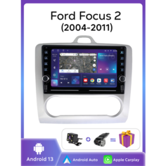 Автомагнитола Topway для Ford Focus 2 климат , Сенсорный дисплей, GPS , 4ГБ оперативной 64ГБ 4 ядра