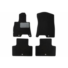 Коврики в салон 4 шт. для Дженезис ГВ80 2020-2021 год выпуска (Genesis GV80) Klever KLEVER0302007222110kh Клевер