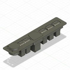 Рамка под кнопки ВАЗ-2114 для авто Нива 2121 4х4 Нет бренда