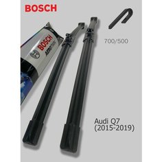 700 500мм. Дворники Щетки стеклоочистителя для Audi Q7 Ауди Ку7 4M (15-19) Bosch