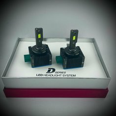 Светодиодные лампы D3S Для Volkswagen Passat CC 2011-2016 / Фольсваген Д3С автомобильные LED лампочки Optipro