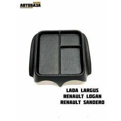 Накладка полка органайзер на переднюю панель приборов для Лада Ларгус ( Lada Largus ) / Рено Логан Сандеро ( Renault Logan Sandero ) Magnum