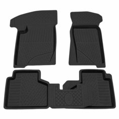Коврик салонный резиновый для LADA Niva Travel(21-Н. В.)/Chevrolet Niva(02-21) Brand Rezkon