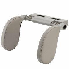 Подушка для шеи A03, трехосевая регулировка, серая Car Headrest