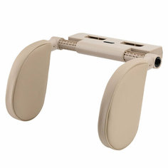 Подушка для шеи A03, бежевая, трехосевая регулировка Car Headrest