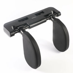 Подушка для шеи A02, трехосевая регулировка, черная Car Headrest