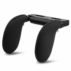 Подушка для шеи A03, трехосевая регулировка, удобная ткань Car Headrest