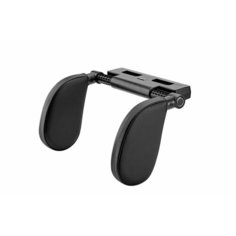 Подушка для шеи A03, трехосевая регулировка, классическая черная Car Headrest