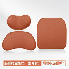 Подушка для шеи General Motors, Chixia Orange, комплект из трех частей None