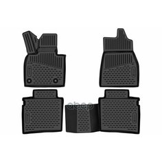 3d коврики в салон 4 шт. для Хончи ХС5 2019-2023 год выпуска (Hongqi HS5) Element ELEMENT3DA67523210k
