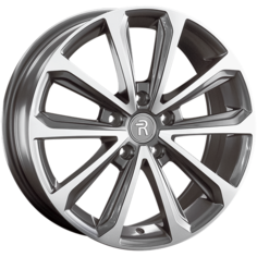 Литые диски Replay Opel (OPL100) 6,5x16 5x110 ET37 dia 65,1 GMF (цвет: серый+полировка)
