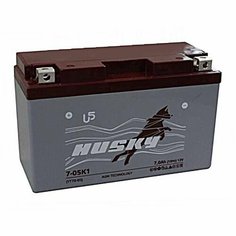 Аккумулятор 12V - 7 А/ч "HUSKY AGM" 7-05K1 (1208 YT7B-BS, YT9B-BS)