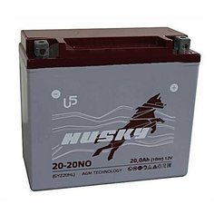 Аккумулятор 12V - 20 А/ч "HUSKY AGM" 20-20N0 (12201 YTX20L-BS)