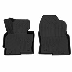 Коврик салонный полиуретановый (черный) для Mazda CX-5 (12-17) (передний ряд сидений) Rezkon