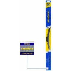 Бескаркасная Щетка Стеклоочистителя Goodyear Premium 24 /60 Cm Всесезонная, 8 Переходников GOODYEAR арт. GY000444