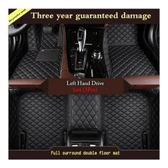 Автомобильные коврики для Nissan Qashqai J11 2019 2018 2017 2016, напольные коврики, автомобильные кожаные коврики, аксессуары для интерьера, all Black нет