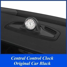 Для Geely Monjaro xingyue L приборной панели Clock Clock Central Entrol Электронные часы часов смотрите декоративные аксессуары для Geely, Car Clock Ornaments Time Display Clock, Black нет