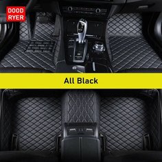 Автомобильные коврики DOODRYER на заказ для HAVAL F7 F7X Dargo Jolion H7, автомобильные ковры, аксессуары для ног, HAVAL F7, All Black