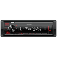 Автомагнитола KENWOOD KMM-BT205, черный