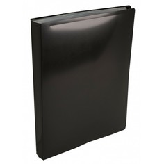 Папка c 100 вкладышами а4, 700 мкм, calligrata deluxe, 40 мм, в коробке, черная