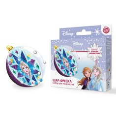 Ёлочный шар - фреска своими руками на новый год Disney
