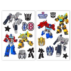 Детские тату, светятся в темноте, transformers Hasbro