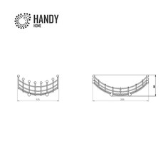 Ваза для фруктов Handy Home