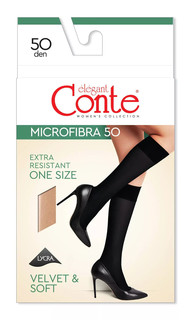 Гольфы ж. п/а MICROFIBRA 50 (конверт) Conte