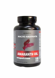 Масло Амаранта, 100 капсул Простые решения
