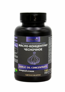 Масло Чесночное, 180 капсул Простые решения