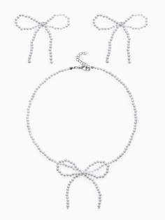 Набор 2 предмета: серьги, колье QF