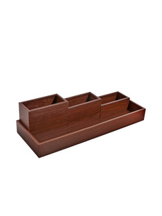 Органайзер 4 секции, 34×12×10 см, для офиса No Brand