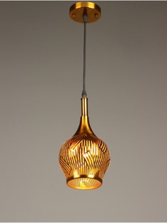 Светильник потолочный bayerlux nicole, 1×40 вт, е27, медь, 18×18×25 см