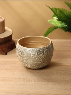 Ваза, 15×15×9 см, бамбук No Brand