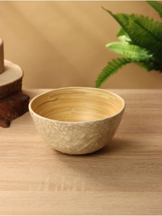 Миска, 17×17×8 см, бамбук No Brand