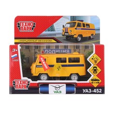 Машина металлическая Технопарк UAZ452-11SLPOL-YE