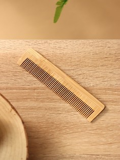 Расческа, 13.5 см, бамбук No Brand