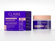 Крем Ночной 55+ 50мл Claire Cosmetics