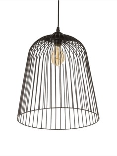 Светильник потолочный bayerlux millie, 1×40 вт, е27, черный, 31×31×35 см